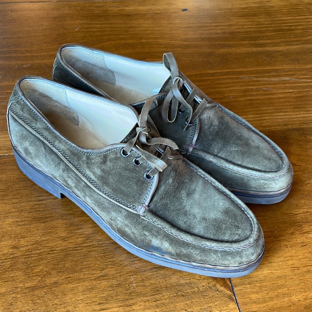 Pollini Robert Suede Golf Shoes - Sz 12